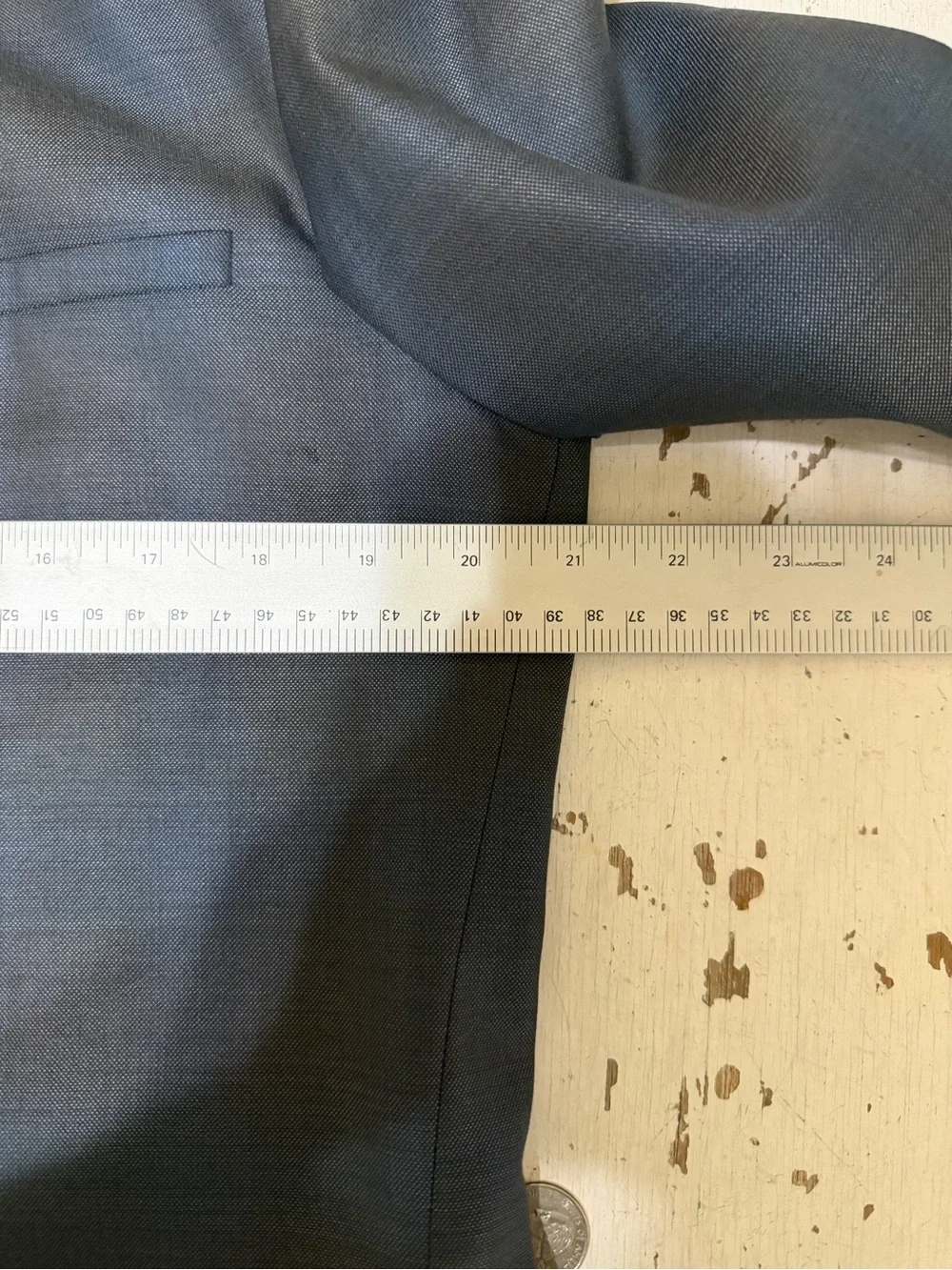 Vintage Sears Luxurata union made Men's suit pants 32x31 coat 42s fabulous cond
